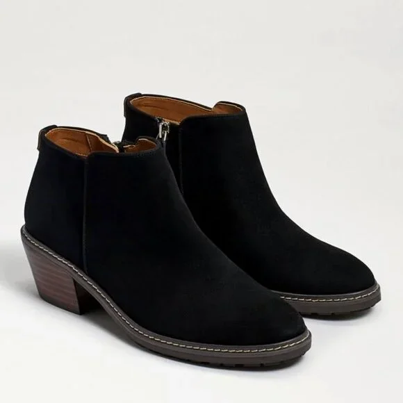 NEW Sam Edelman Womens Pryce Ankle Boot sz 6 black - Picture 1 of 1